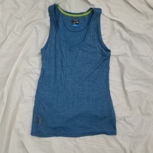 Icebreaker cool-lite sphere stripe tank top upf 30